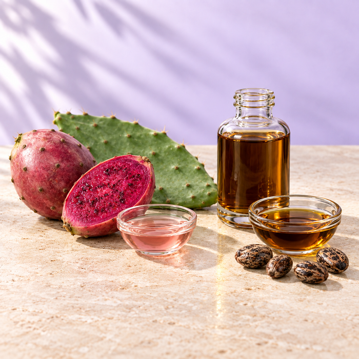 Prickly pear + black castor oil